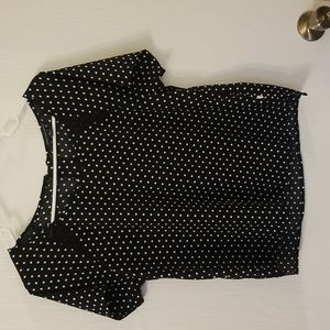 Polka dot top